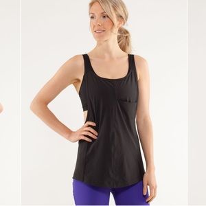 Lululemon Athletica Run for your money tank top